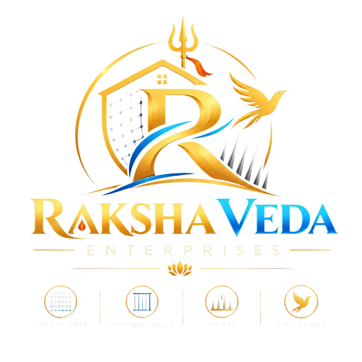 Raksha Veda logo